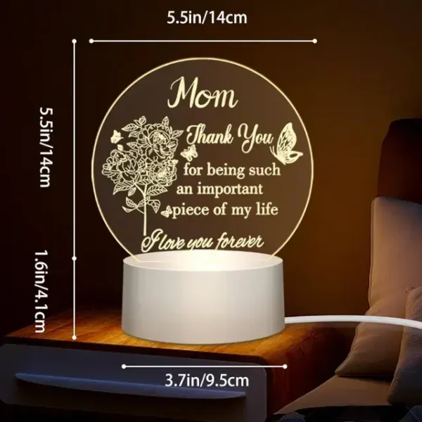 3D circle lamp - Image 2