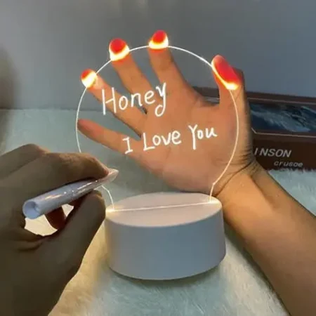 3D circle lamp