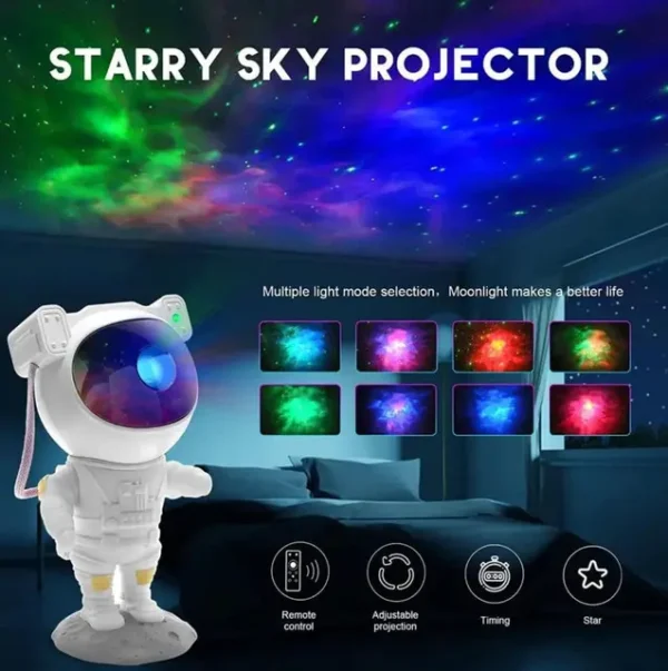 Astronaut Projector Robot Night Light - Image 3