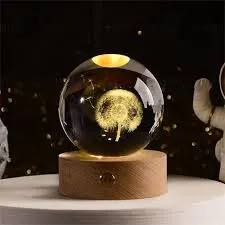 Crystal Galaxy flower ball