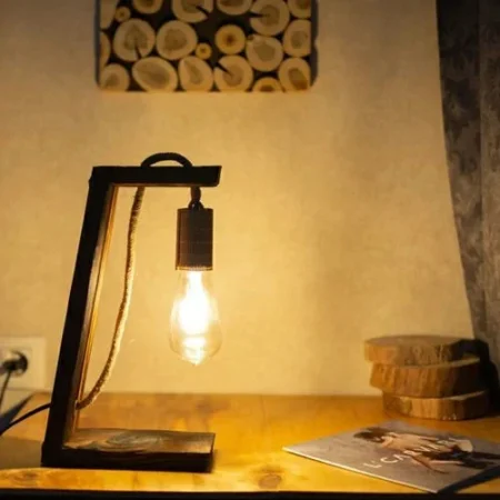 Wooden Table Lamp