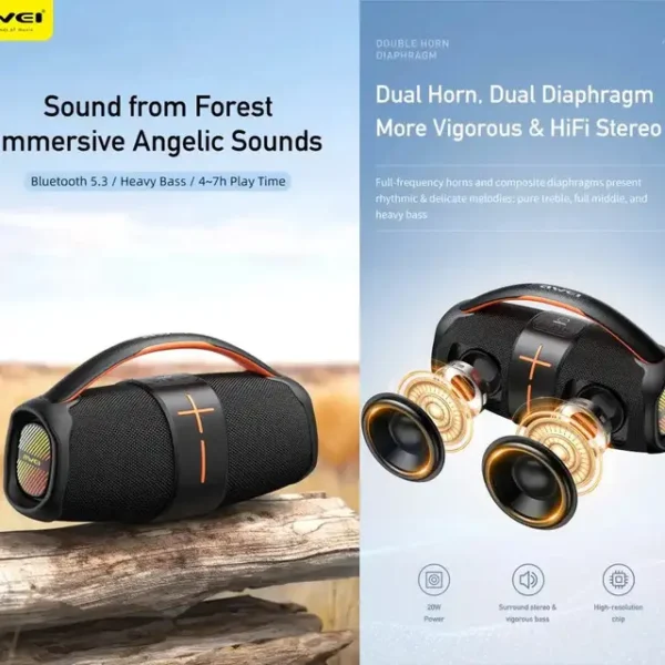 Awei Y887 Portable Bluetooth Outdoor Speaker