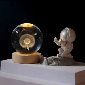Crystal Galaxy flower ball
