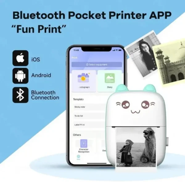 Portable Mini Printer - Image 8