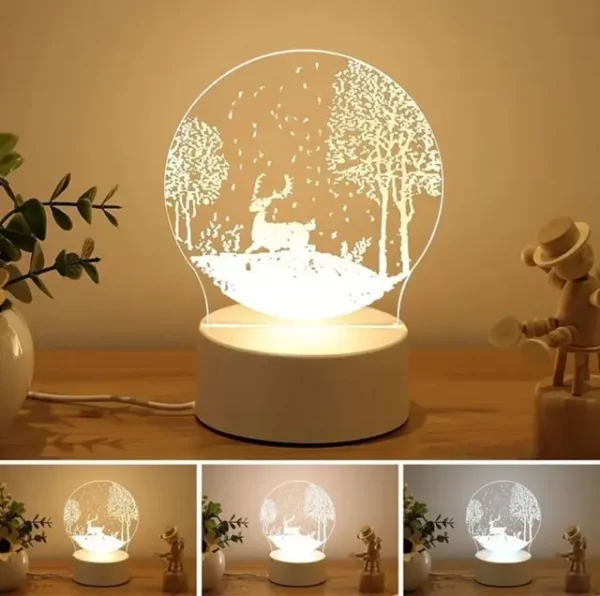 3D deer lamp - Image 4