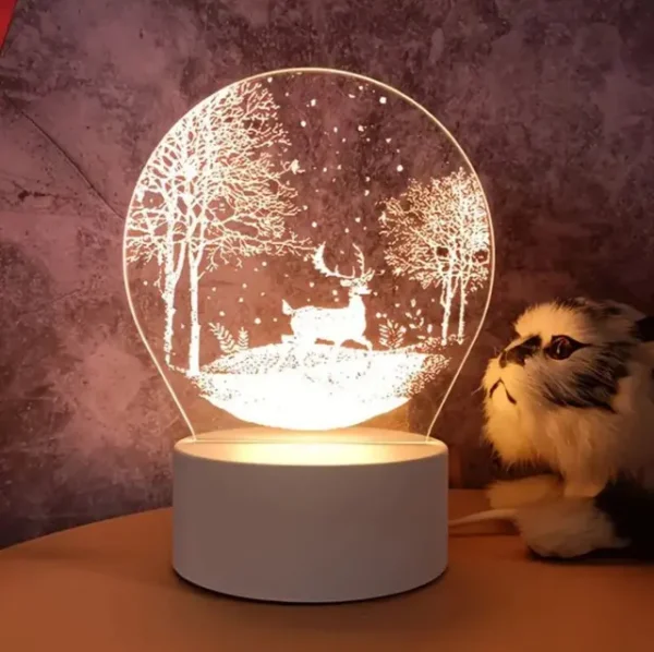 3D deer lamp - Image 5