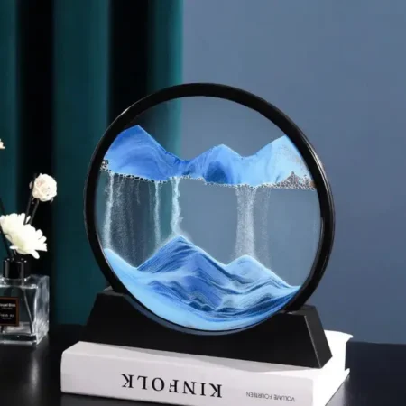 Creative 3D Moving Sand Art Hourglass