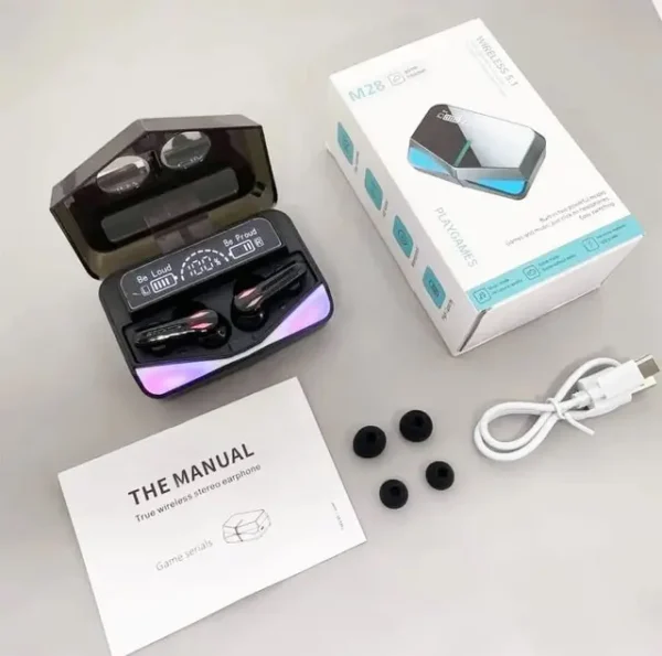 M28 TWS Wireless Gaming Earbuds - Image 5