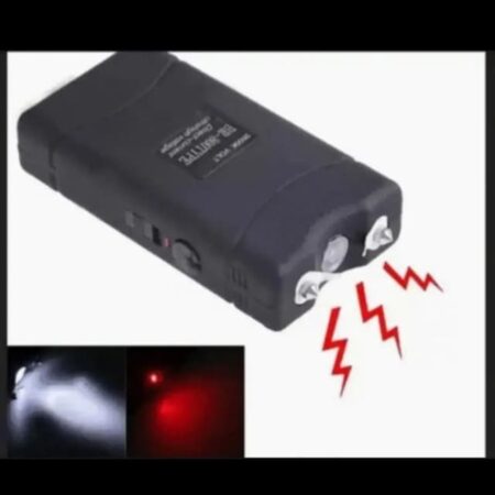 Self Defence Electric Shock And LED Flashlight With Extra Carry Bag