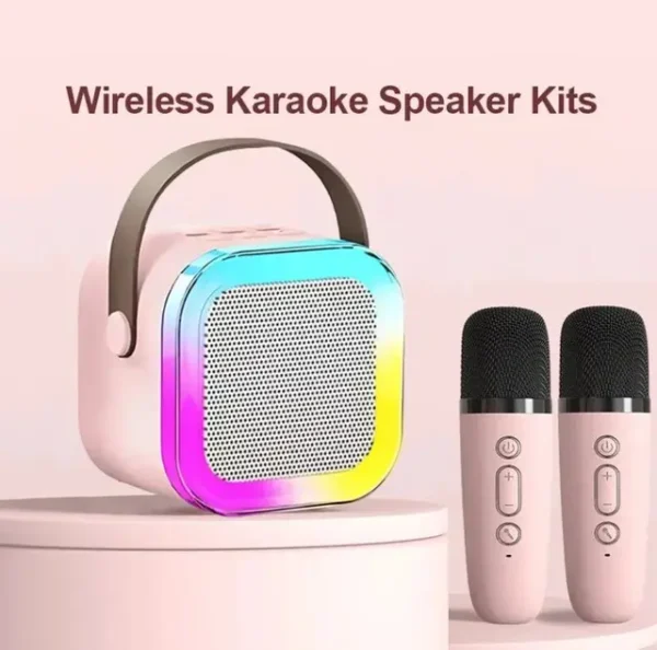 Karaoke Machine Portable Bluetooth Speaker With Mic 5.3 PA - Image 4