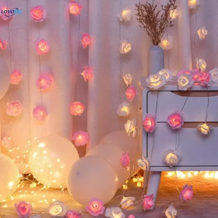 Small Rose Fairy Light