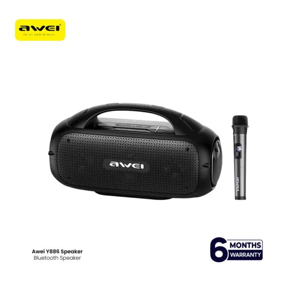 Awei Y886 Portable Outdoor Bluetooth Wireless Speaker - Image 2