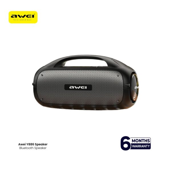 Awei Y886 Portable Outdoor Bluetooth Wireless Speaker - Image 3