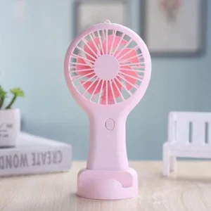 Mini Handy Fan Rechargeable With Stand